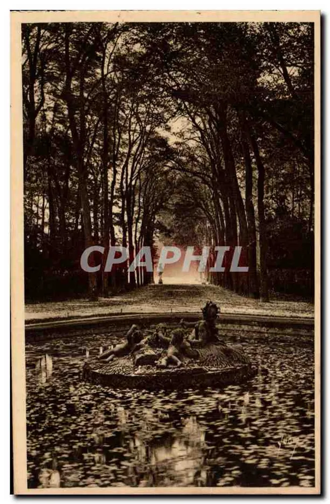 Die Gärten von Versailles — Bassin de Cérès — Allée de l'Été — Éditions d'Art YOII - Vorderseite