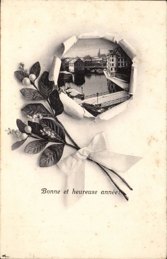 Ansicht von Straßburg — Verlag Felix Luib, Nr. 788 - Vorderseite