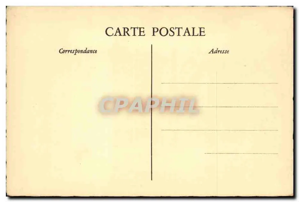 Montmartre — La Rue Cortot — Verlag nicht sichtbar - Rückseite