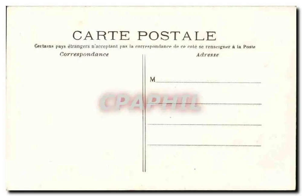 Paris – Igreja de São Eustáquio — C.M. n°50 - Verso