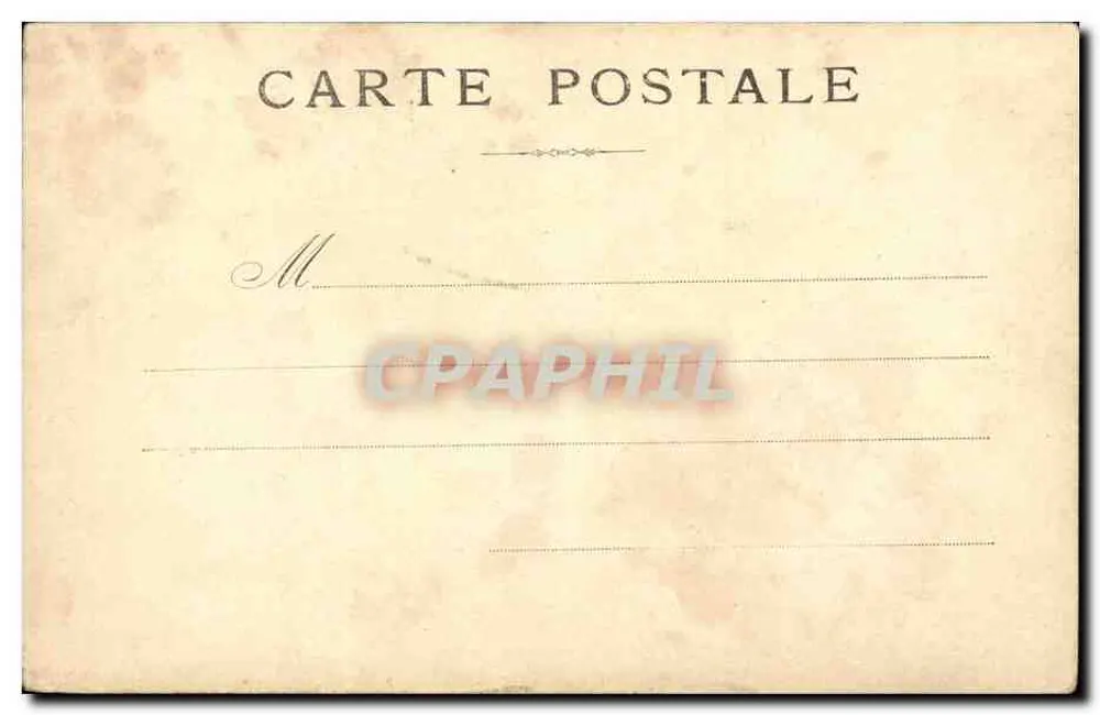 Paris — O Grand Palais — editor não identificado - Verso