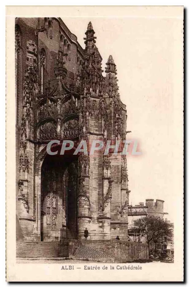 Albi — Entrada da Catedral - Frente