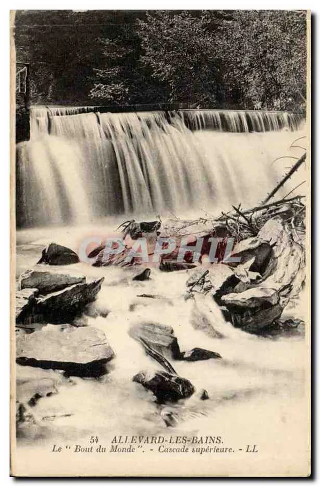 Aliévard-les-Bains — Der "Ende der Welt" — Obere Wasserfälle — LL - Vorderseite