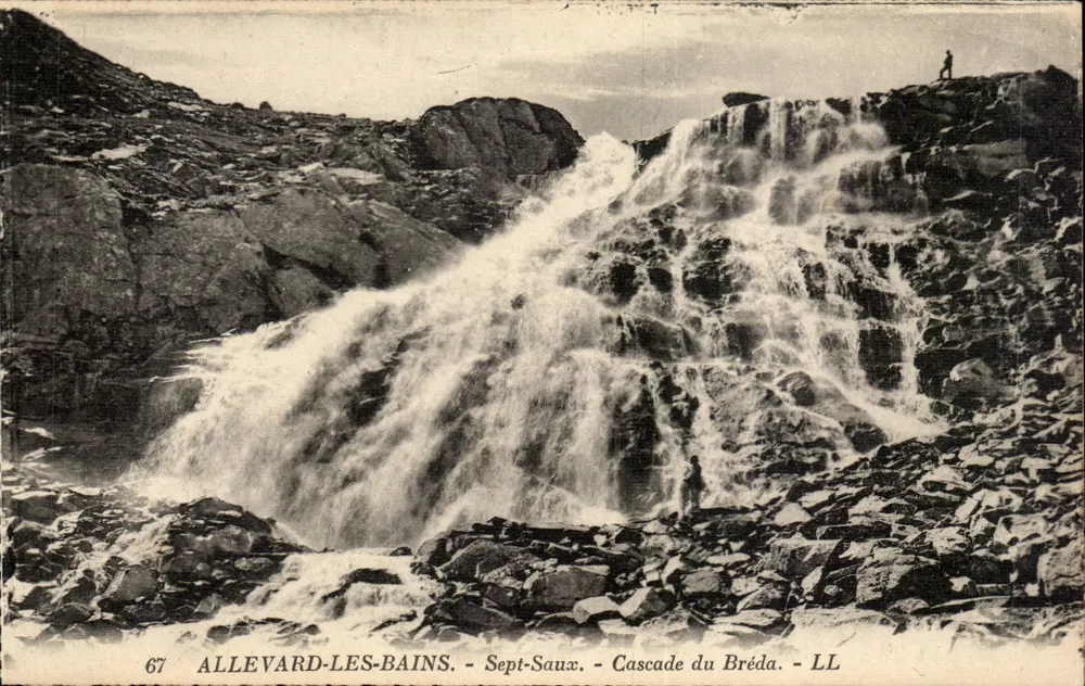 Allevard-les-Bains — Sept-Saux — Cachoeira do Bréda — LL - Frente
