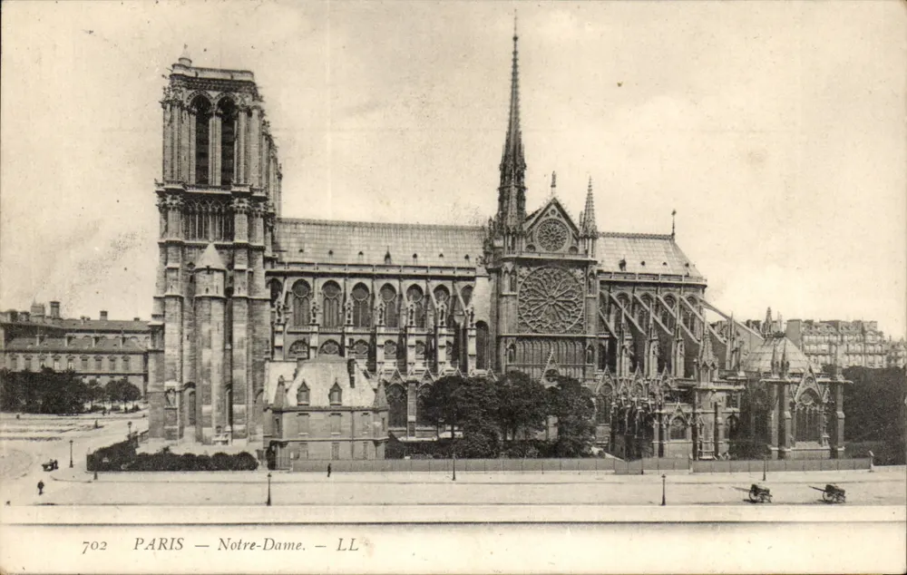 Paris — Notre-Dame — LL — n°702 - Frente
