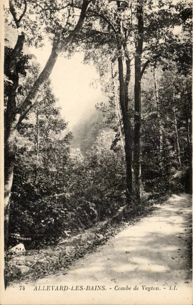 Allevard-les-Bains — Combe de Veyton — L.L. — n°74 - Frente