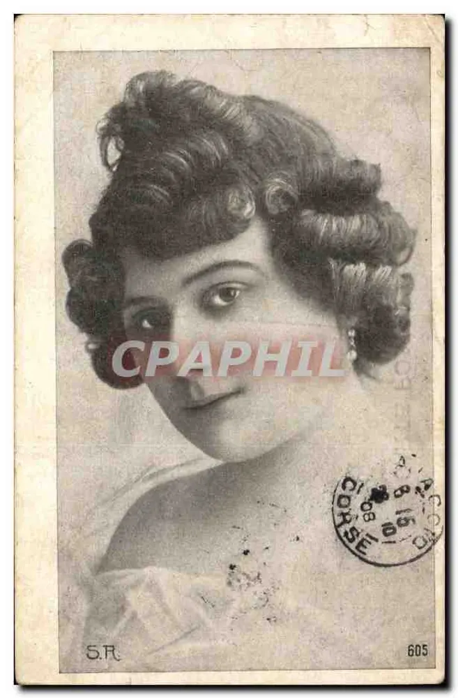 Porträt einer Frau — S.R. — Verlag S.R. Nr. 605 - Vorderseite