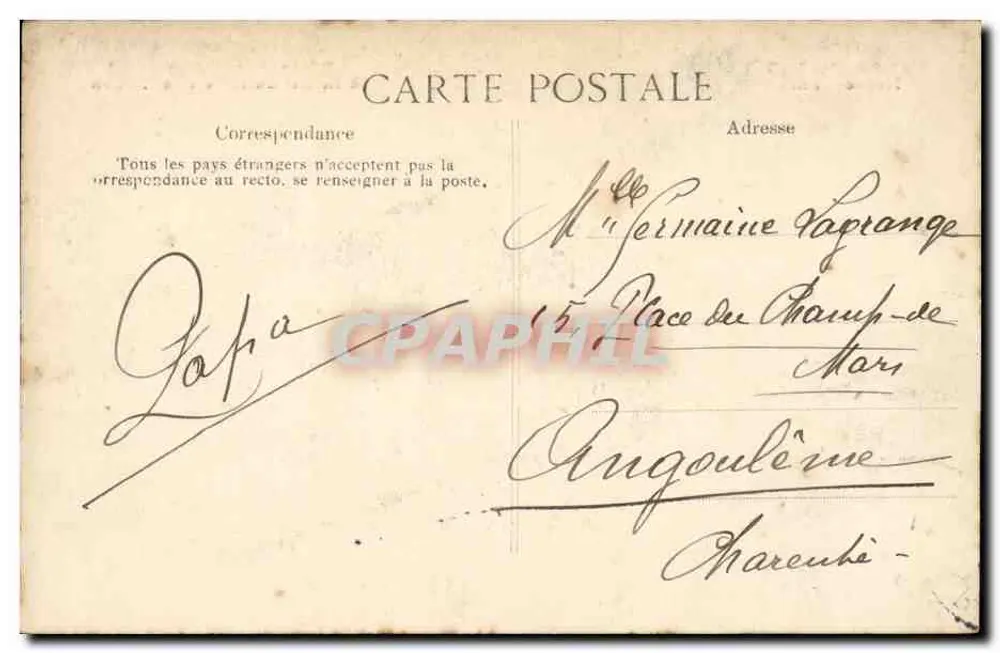 Paris - Notre-Dame — Dämpfer an der Balustrade der Türme — unbekannter Verlag, n° 4340 - Rückseite