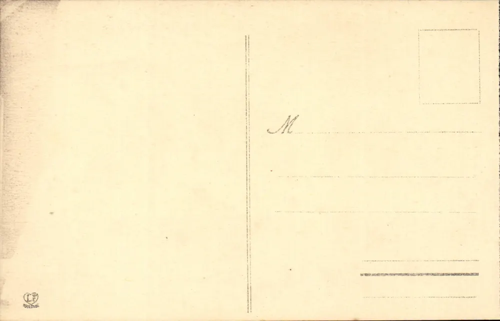 Pau - Schloss Henri IV - Wachzimmer — Phototypie Labouche frères, Toulouse - Rückseite