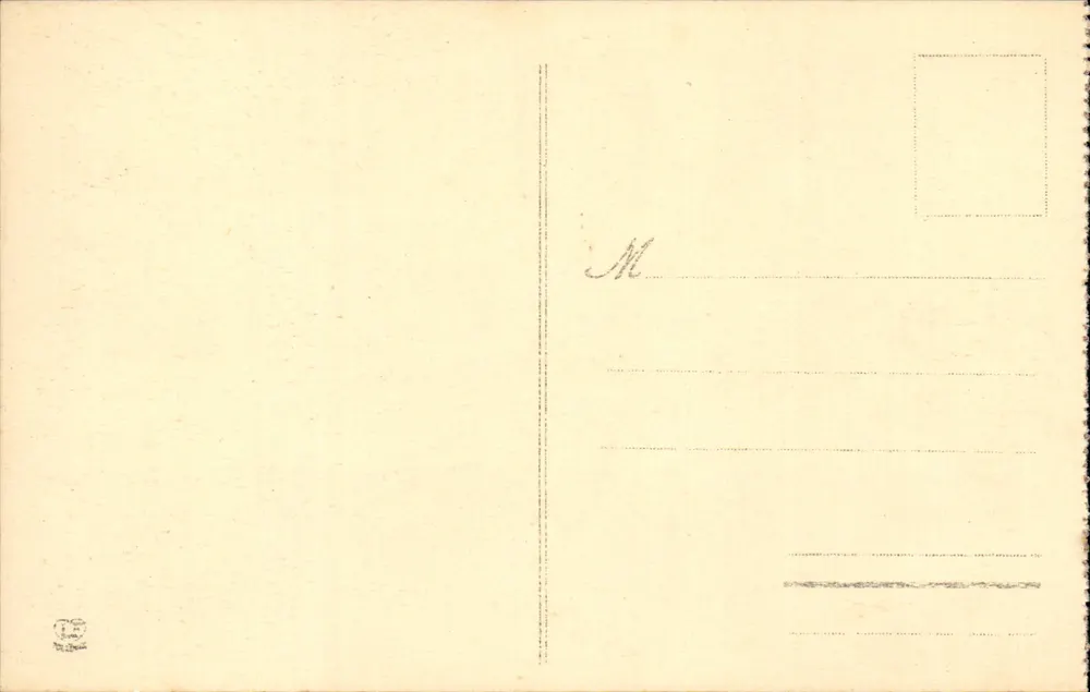 Pau - Schloss Henri IV - Familienzimmer — Verlag: Phototypie Laboucane frères, Toulouse - Rückseite