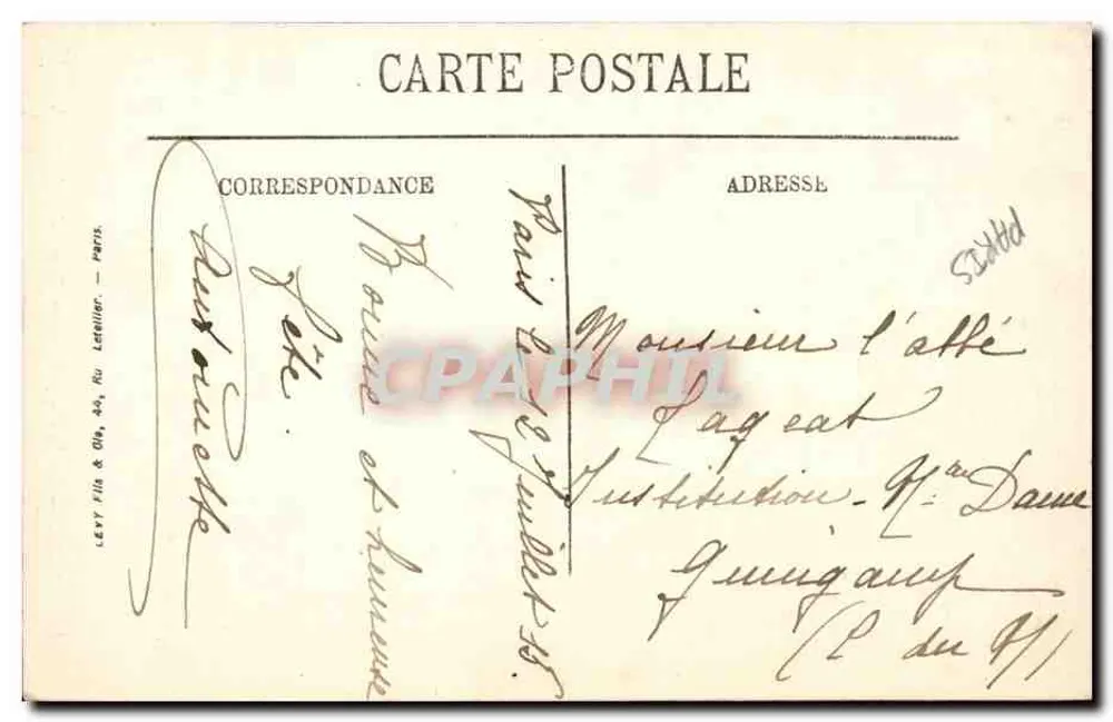 Parigi — La Basilica del Sacro Cuore — Aspetto generale — LL. - Verso