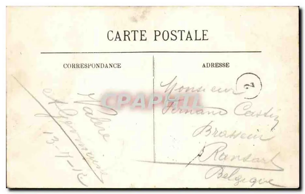 PARIS — Le Jardin du Palais Royal — LL. — n° 980 - Verso
