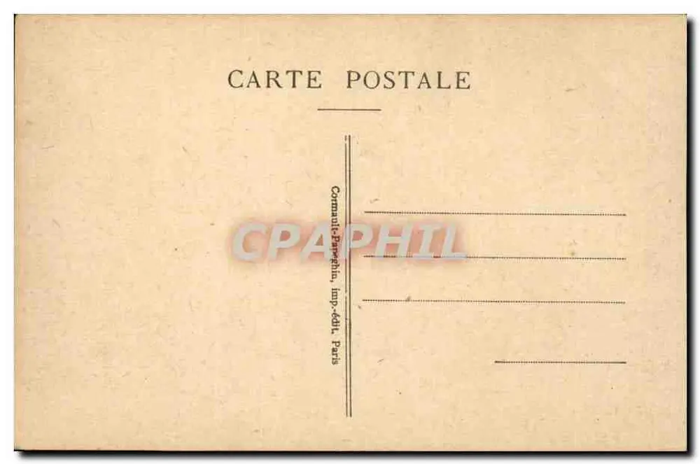PARIS — Panorama dos Oito Pontes — A. P. - Verso