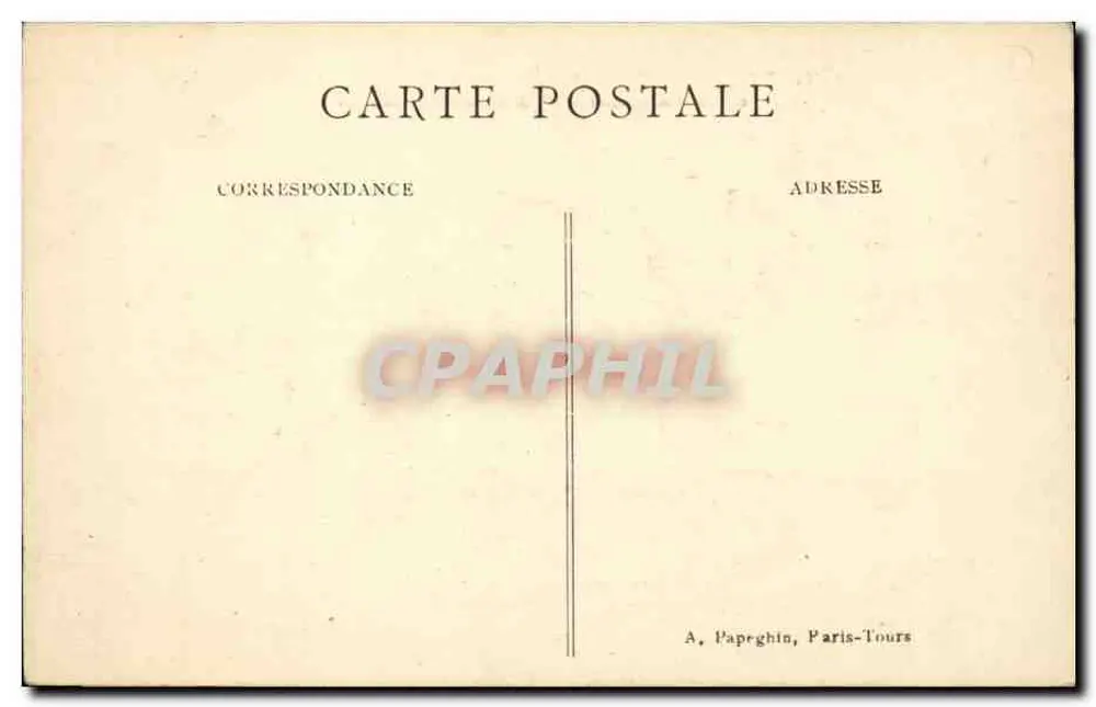 Paris — Das Opernhaus und die U-Bahn-Station — A. P. - Rückseite