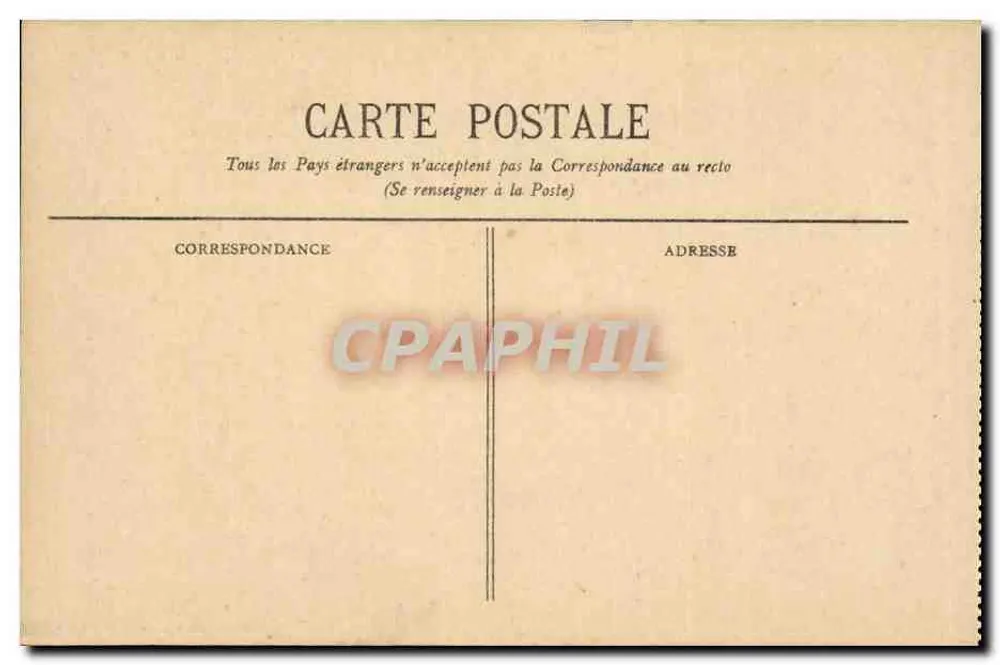 Bordeaux — A Igreja de Santa Cruz — editor BR, n° 39 - Verso