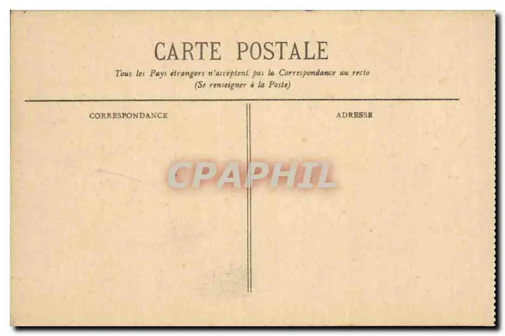 Bordeaux — As Ruínas do Palácio Gallien — BR-268 - Verso