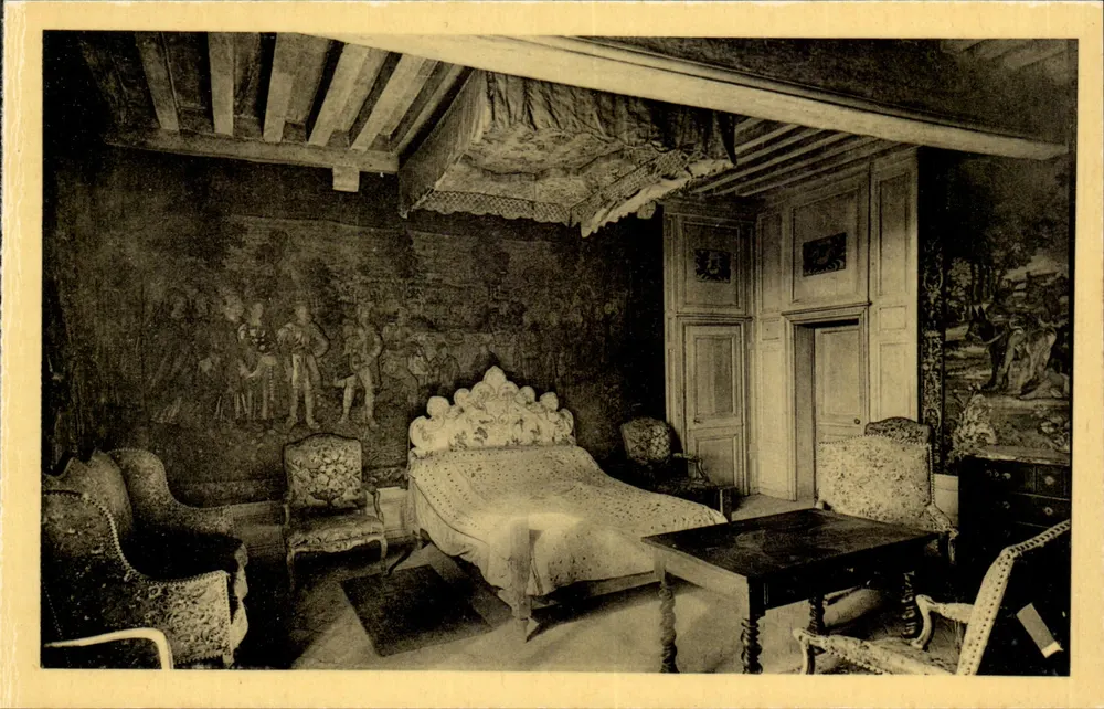 Zimmer genannt Catherine de' Medici — Château de Talcy (Loir-et-Cher) — Édition des Monuments Historiques - Vorderseite