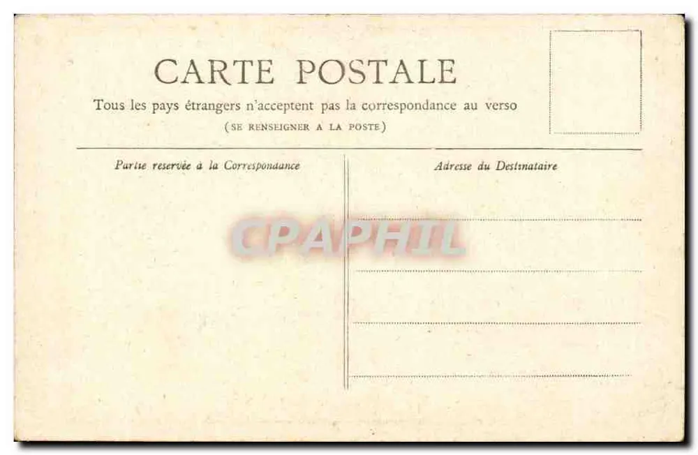 Monumento de Gambetta — Paris — Coleção Petit Journal - Verso