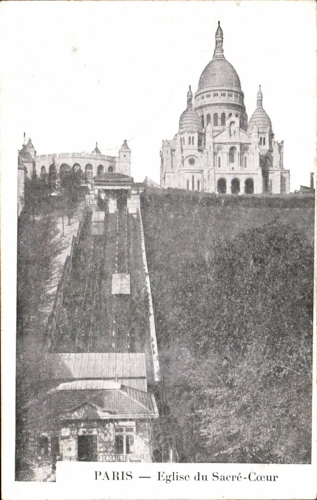 Paris — Kirche des Heiligen Herzens — Verlag Bengaine - Vorderseite