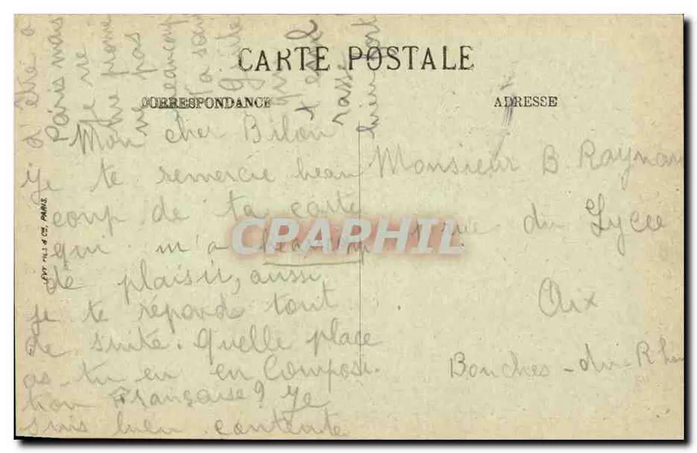 Parigi (X) — La Chiesa di San Vincenzo de Paoli — LL - Verso