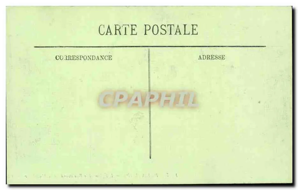 Paris (VIIIe) — A Igreja e o Boulevard da Madeleine — LL - Verso