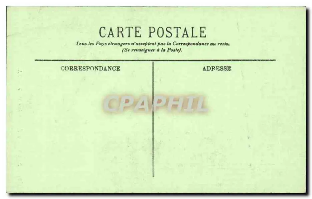 Paris — Igreja de Santa Maria — LL. n° 1191 - Verso