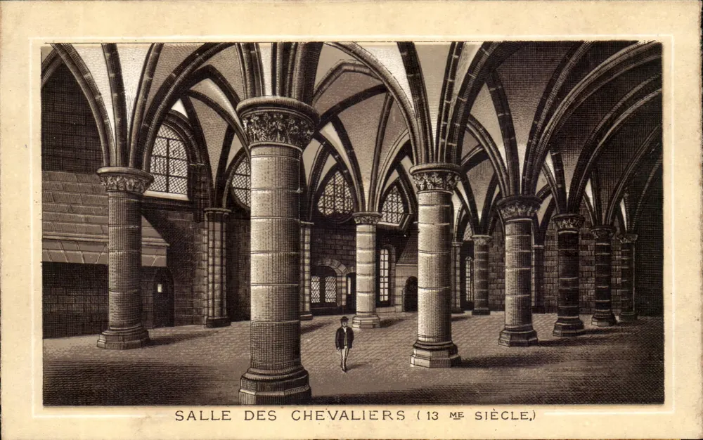 Halle der Ritter — 13. Jahrhundert - Vorderseite