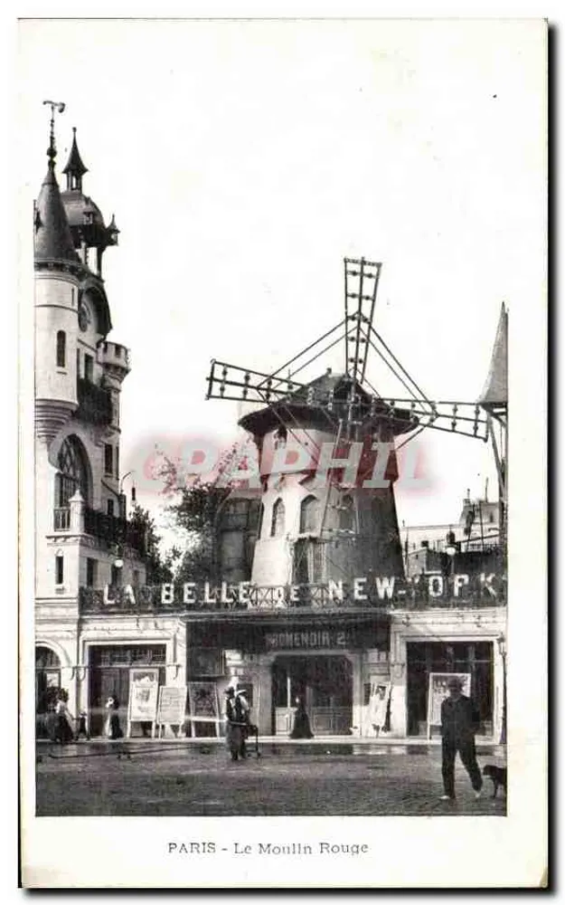 Paris - A Moinha Vermelha — A Bela de Nova Iorque — editor não identificado - Frente