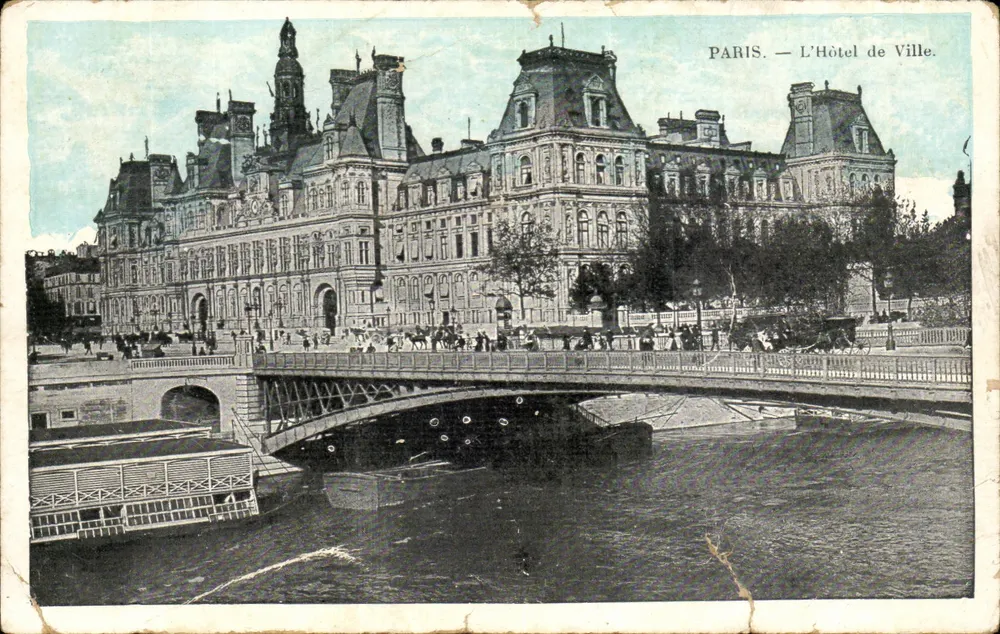 Paris — A Prefeitura — J.C. Paris - Frente