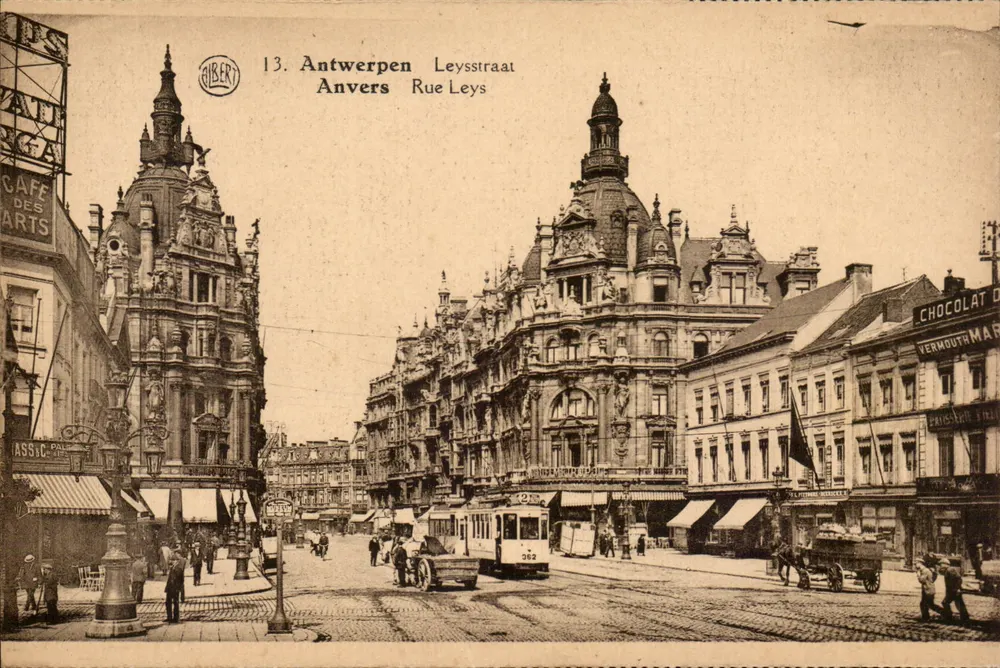 Anvers — Rue Leys — editore Gibert, n°13 - Recto