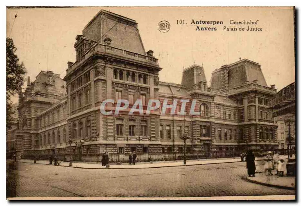 Antwerpen — Justizpalast — Verleger DIRERT, Nr. 101 - Vorderseite