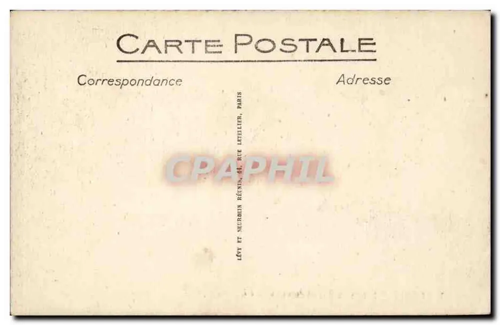 Paris — Tumba do Soldado Desconhecido — LL - Verso