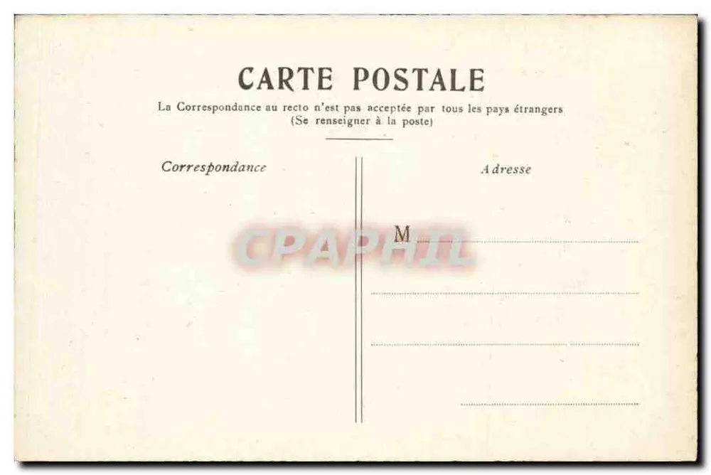 PARIS — L'Hôtel de Ville. - Verso