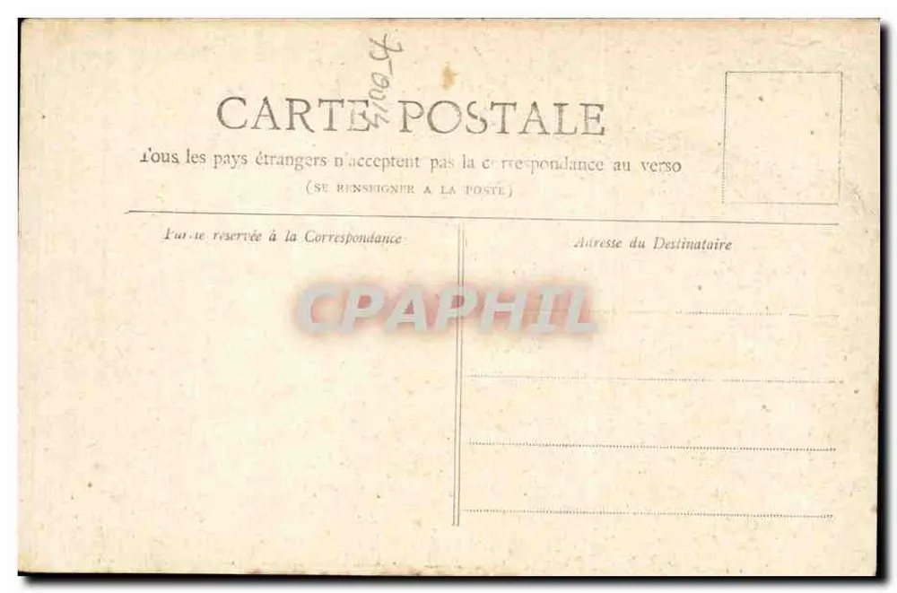 Der Löwe von Belfort — Paris — Collection Petit Journal - Rückseite