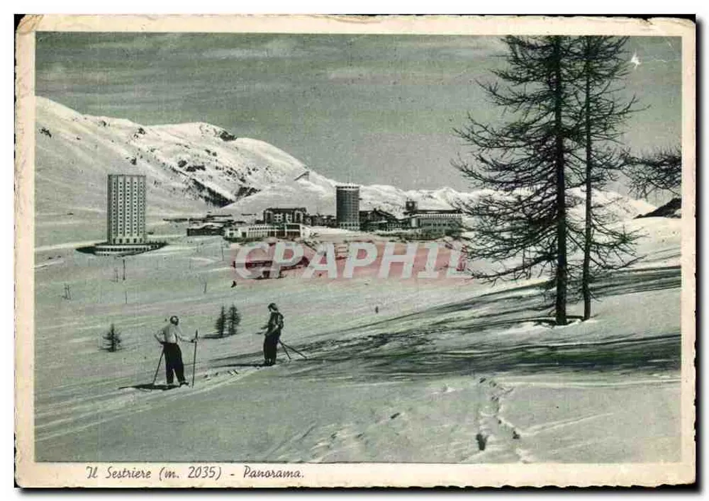 Il Sestriere (m. 2035) - Panorama — Éd. Ris. Granda Albergo Sestriere, Prop. V. Possetto - Vorderseite