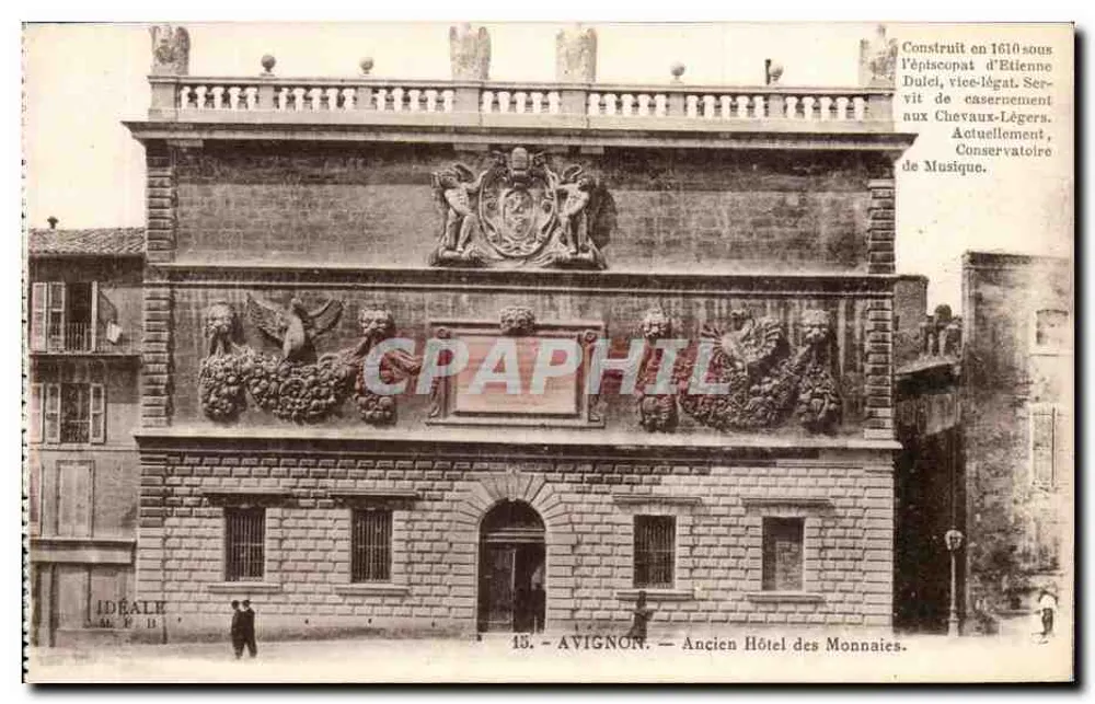 Avignon — Ehemaliges Hotel der Münze — Verleger IDEALE - Vorderseite
