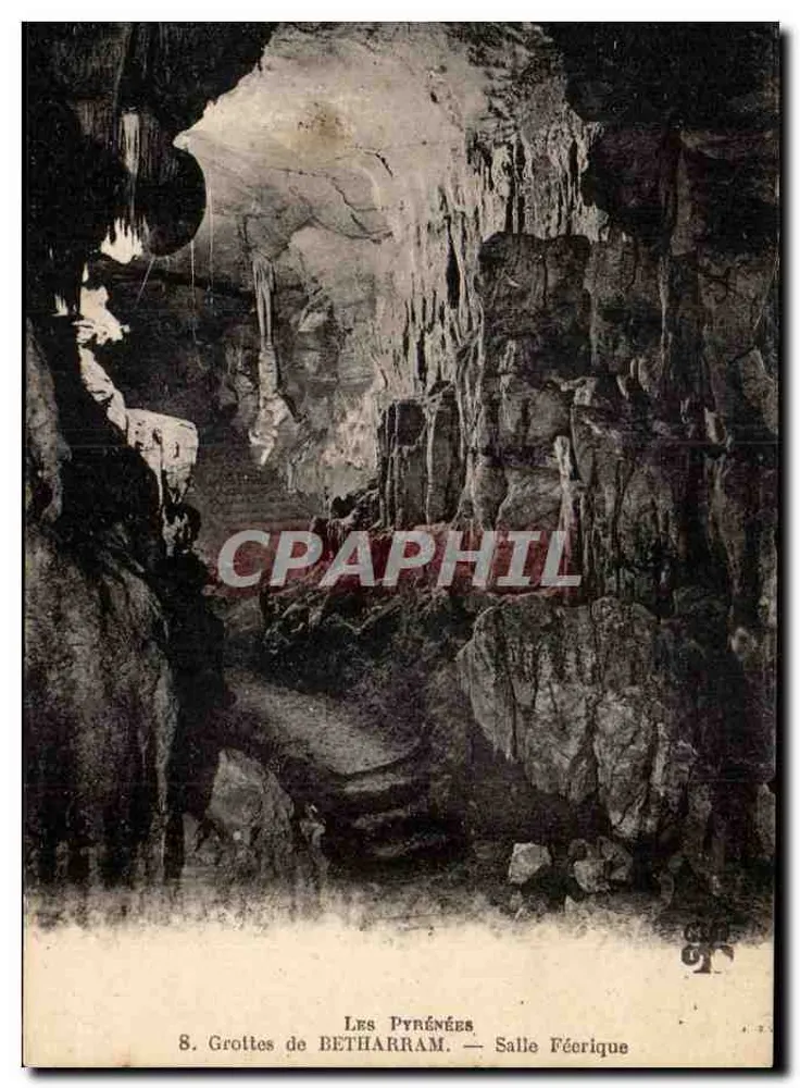 As Pirineus — Grutas de BETHARRAM — Sala Encantada - Frente