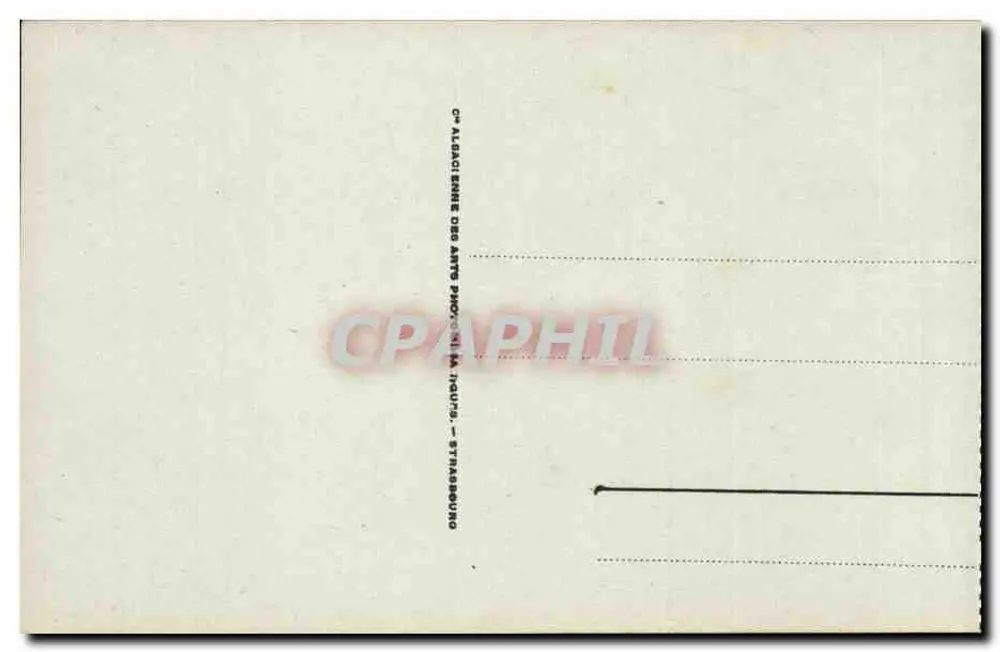 Cauterets - O Ponte da Espanha — editor C. Albacici - Verso
