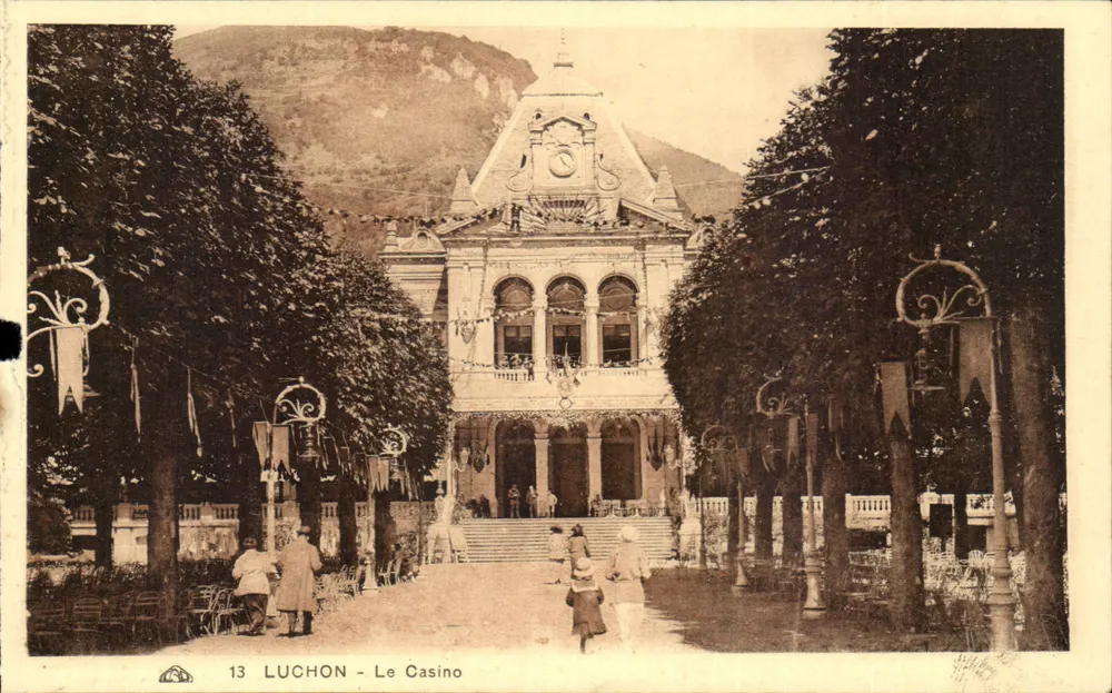 Luchon — Le Casino — éditeur LUCHON - Le Casino, n° 13 - Frente