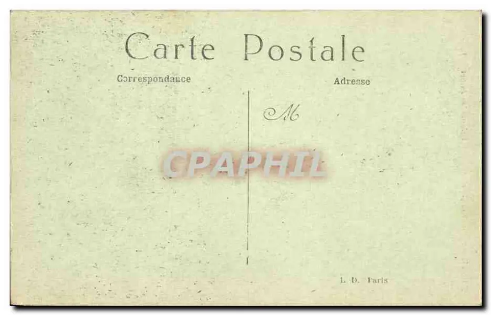 Paris — Place de la Bastille — Säulen des Juli — L. D. - Rückseite