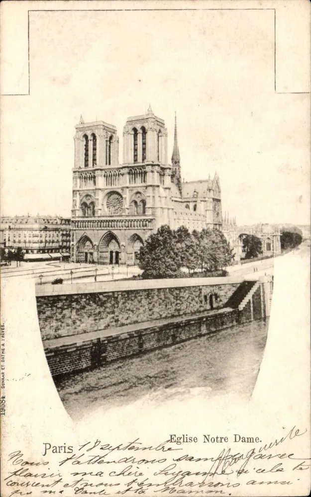 Paris — Notre-Dame de Paris — Bonmar et Dathe à Trévès, n° 190352 - Frente