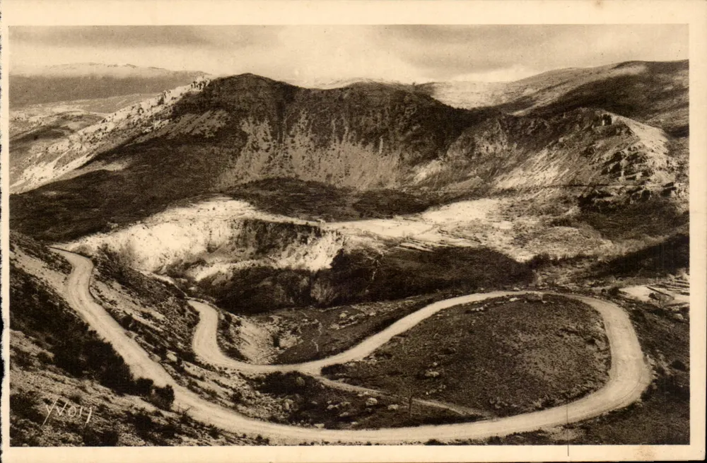 Gorges du Loup — Route des Gorges nach Gourdon — Éditions d'Art Yvon, Paris - Vorderseite