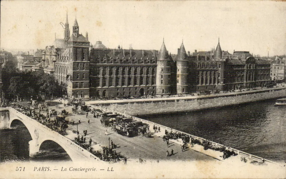 Paris — A Conciergerie — LL, n° 571 - Frente