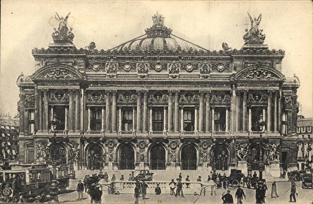 Opéra Garnier — Paris — Éditeur E. Papeghia, n° 170 - Frente