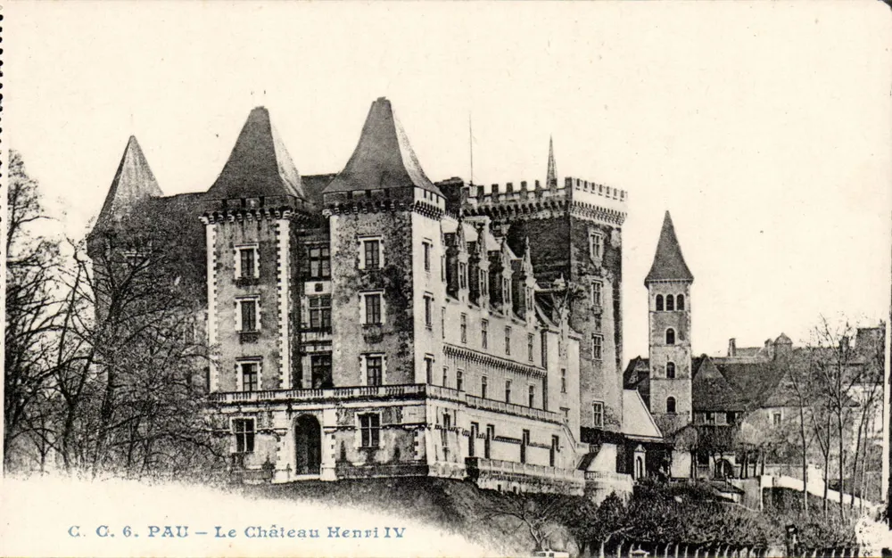 Pau — O Castelo de Henrique IV — C.C. 6 - Frente