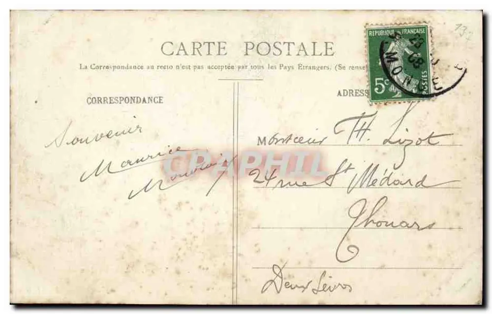 Kangal mit rotem Hals (Macropus Ruficollis) — Jardin des Plantes, Paris — J.H. n° 398 - Rückseite