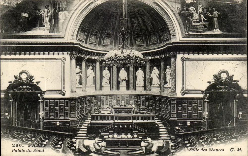 Palácio do Senado — Sala das Sessões — C.M. n°286 - Frente