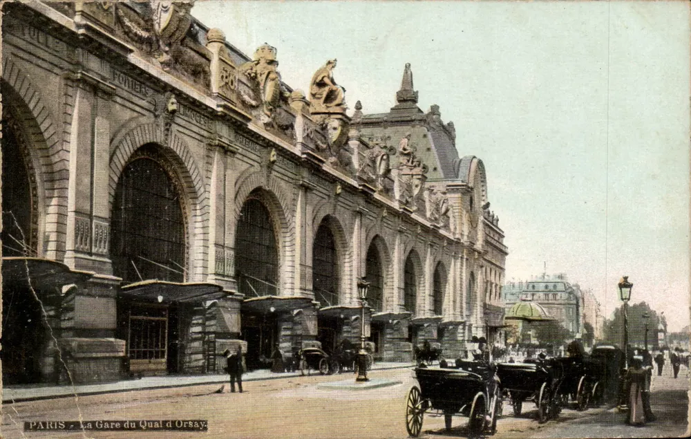 Paris - Bahnhof Quai d'Orsay — Verlag L.V. & Cie - Vorderseite