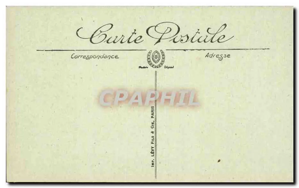 Deauville — La Potinière — Gontaut-Biron Straße — LL. — n° 433 - Rückseite