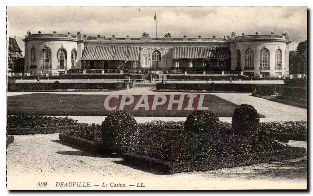 Deauville — O Casino — LL. — n° 409 - Frente